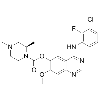 AZD3759分子结构式