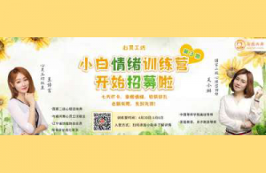 心灵工坊 |第三期小白训练营开始招募啦！